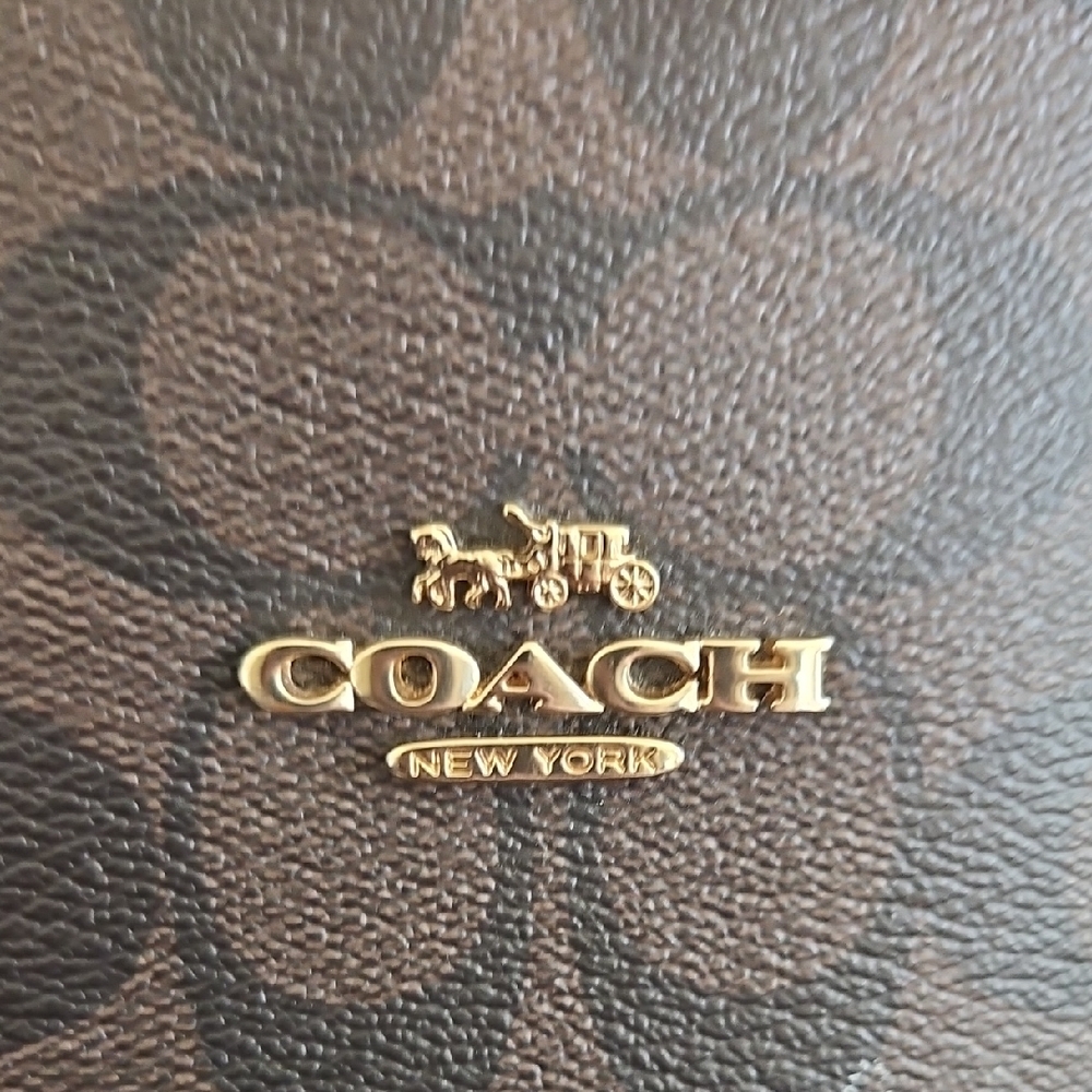 Coach Brown Tote Bag - Picture 6 of 8